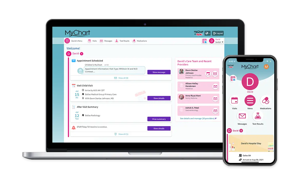 Manage your child’s health. Anytime. Anywhere.
